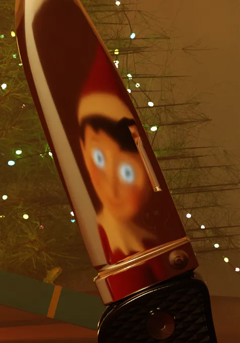 evil elf cropped render